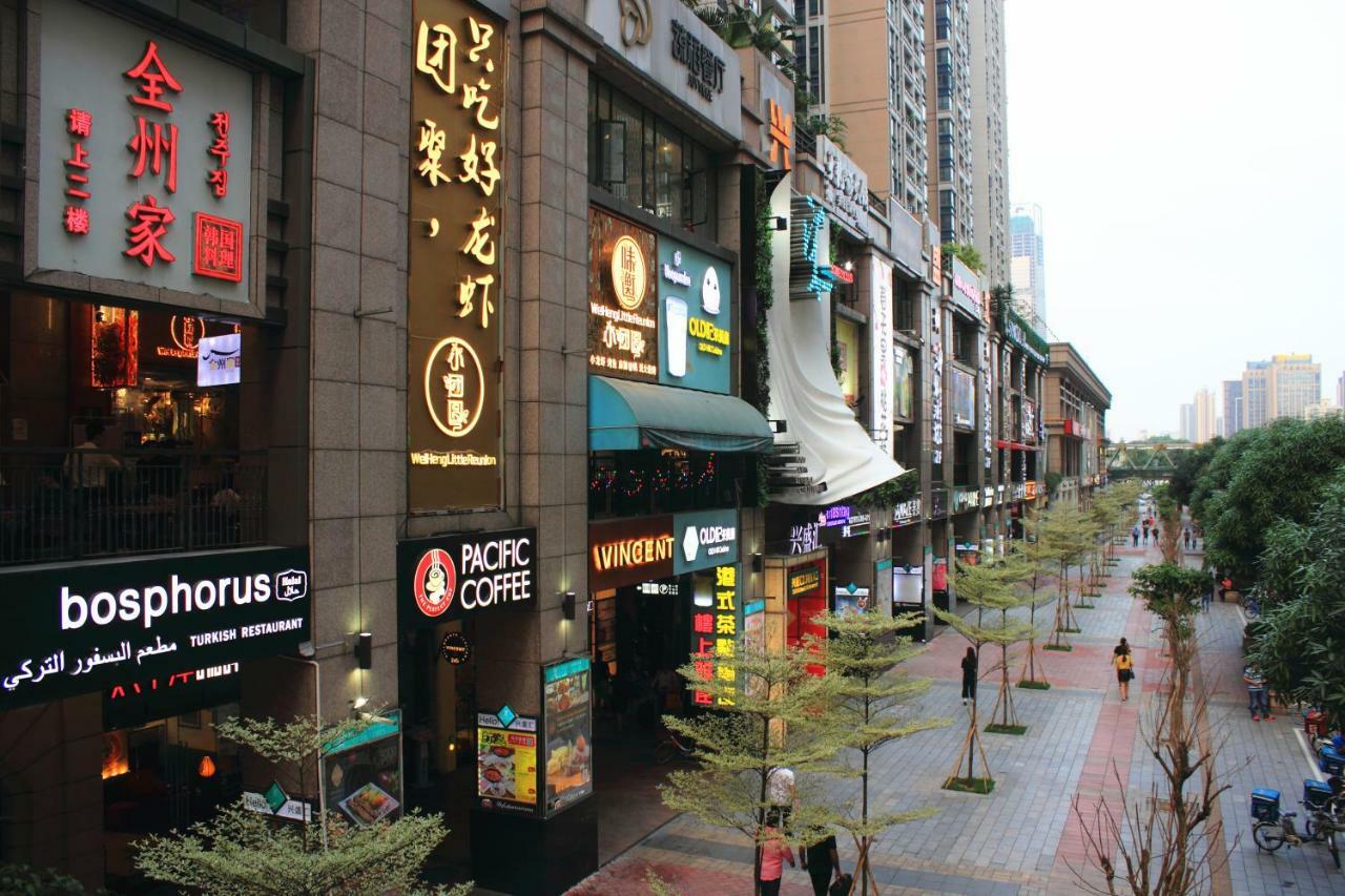 She & He Service Apartment Huifeng Cantón Exterior foto